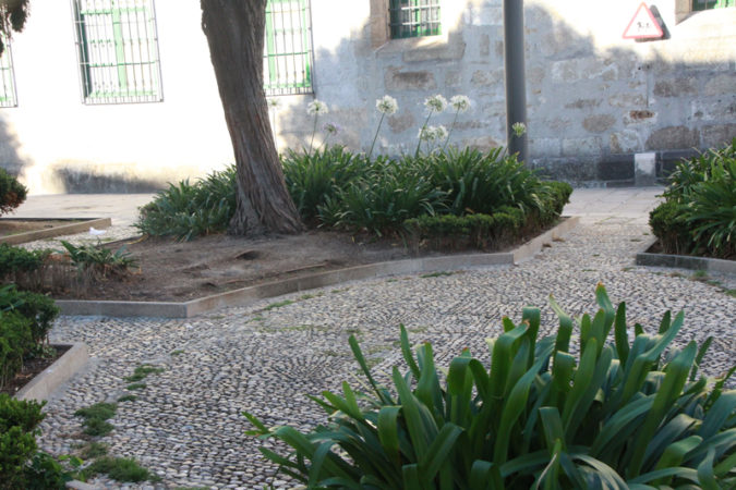 Jardines de la plazuela de Santo Domingo
