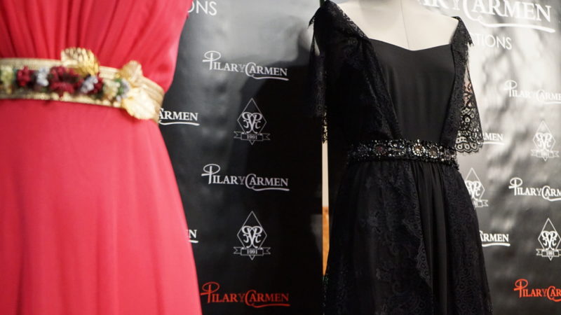 Los trajes de gala fueron diseñados por la Boutigue Pilar y Carmen.